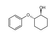 (+/-)-trans-2-phenoxycyclohexan-1-ol结构式
