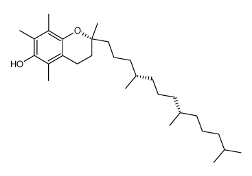 DL-α-tocopherol Structure
