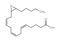 14,15-EET,花生四烯酸的细胞色素p450产物结构式
