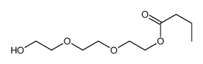 2-[2-(2-hydroxyethoxy)ethoxy]ethyl butanoate结构式