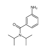 3-Amino-N,N-diisopropylbenzamide结构式