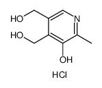 Pyridoxine-d5 hydrochloride Structure
