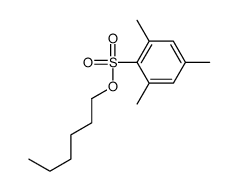 hexyl 2,4,6-trimethylbenzenesulfonate结构式