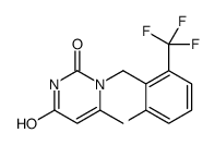 Benzeneacetic acid, 4-fluoro-.alpha.-(1-methylethyl)-, (.alpha.S)- Structure