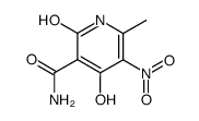 2,4-dihydroxy-6-methyl-5-nitro-nicotinic acid amide结构式