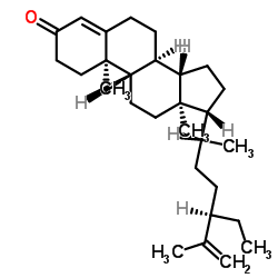 豆甾-4,25-二烯-3-酮结构式
