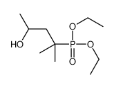 4-diethoxyphosphoryl-4-methylpentan-2-ol Structure