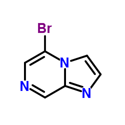 5-Bromoimidazo[1,2-a]pyrazine Structure