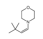 4-(3,3-dimethylbut-1-enyl)morpholine Structure