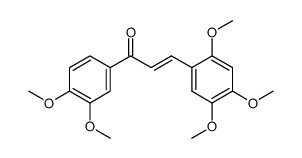 2,3',4,4',5-pentamethoxychalcone Structure