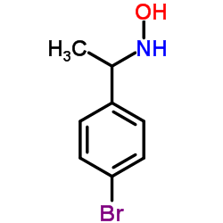 1-(4-Bromophenyl)-N-hydroxyethanamine Structure