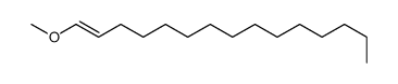 1-methoxypentadec-1-ene结构式