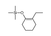 (2-ethylcyclohexen-1-yl)oxy-trimethylsilane结构式