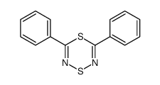3,5-diphenyl-1,4,2,6-dithiadiazine Structure