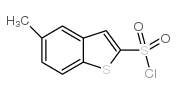 5-methyl-1-benzothiophene-2-sulfonyl chloride Structure
