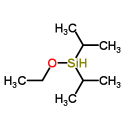 Diisopropyl(ethoxy)silane Structure