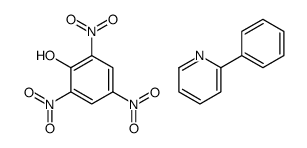 2-phenylpyridine,2,4,6-trinitrophenol Structure