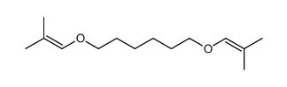 1,6-bis(2-methylprop-1-enoxy)hexane Structure
