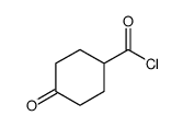 Cyclohexanecarbonyl chloride, 4-oxo结构式