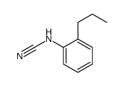 (2-propylphenyl)cyanamide结构式