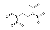 N-[2-[acetyl(nitro)amino]ethyl]-N-nitroacetamide结构式