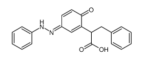 Benzenepropanoic acid, alpha-(2-hydroxy-5-(phenylazo)phenyl)-结构式