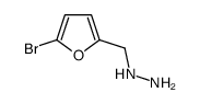 (5-bromofuran-2-yl)methylhydrazine Structure