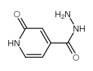 2-氧代-1,2-二氢吡啶-4-羧酸肼结构式