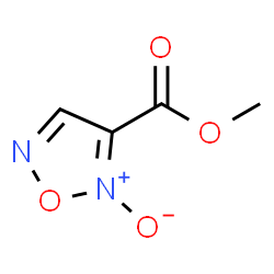 1,2,5-Oxadiazole-3-carboxylicacid,methylester,2-oxide(9CI) Structure