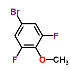 5-Bromo-1,3-difluoro-2-methoxybenzene Structure