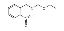 2-nitro-1-[(ethoxymethoxy)methyl]benzene结构式