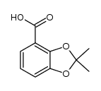 2,2-dimethylbenzo[d][1,3]dioxole-4-carboxylic acid Structure