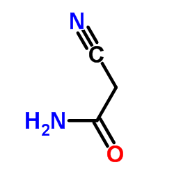 氰乙酰胺结构式