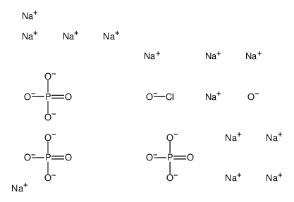 tridecasodium,hypochlorite,tetraphosphate Structure