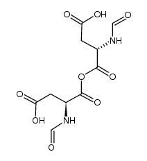 n-formyl-l-aspartic anhydride结构式