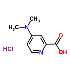 4-(Dimethylamino)-2-pyridinecarboxylic acid hydrochloride (1:1) Structure