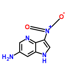 6-Amino-3-nitro-4-azaindole Structure