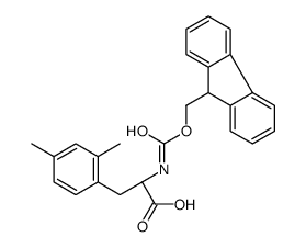 Fmoc-L-2,4-Dimethylphe Structure
