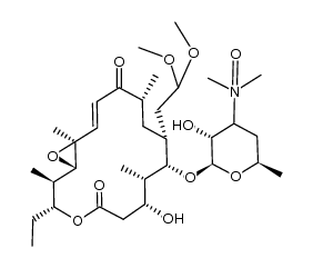 rosaramicin 20-dimethyl acetal 3'-N-oxide结构式