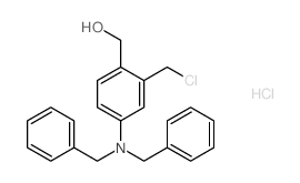 (2-(Chloromethyl)-4-(dibenzylamino)phenyl)methanol hydrochloride Structure