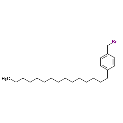 1-(bromomethyl)-4-pentadecyl-benzene结构式