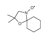 2-spirocyclohexane doxyl (2-spirocyclohexane-5,5-dimethyl-3-oxazolidinoxyl)结构式