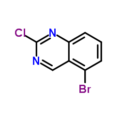 5-Bromo-2-chloroquinazoline Structure