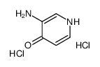 3-Amino-4-pyridinol dihydrochloride Structure