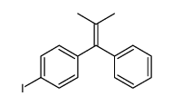 1-iodo-4-(2-methyl-1-phenylprop-1-enyl)benzene Structure