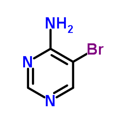 4-氨基-5-溴嘧啶结构式