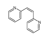 cis-1,2-bis-(2-pyridyl)-ethylene结构式