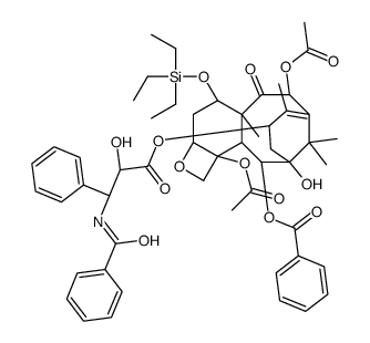 7-O-(Triethylsilyl) Paclitaxel structure