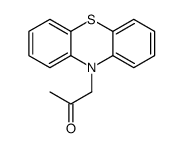 α-甲基吩噻嗪-10-乙醛结构式