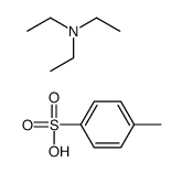 N,N-diethylethanamine,4-methylbenzenesulfonic acid Structure